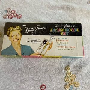Vintage Westinghouse The Betty Furness Thermometer Set. Mid Century Modern
